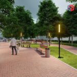 Специалисты ГУ «Бишкекглавархитектура» разработали очередной эскизный проект создания “карманного парка” в Бишкеке.